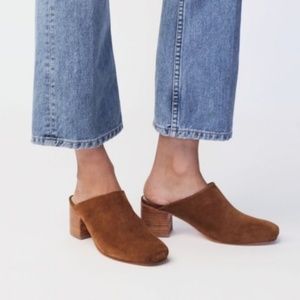 Nisolo Paloma Mule in Nutmeg Suede